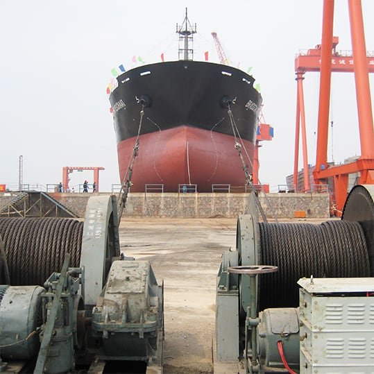 ship-launching-winches