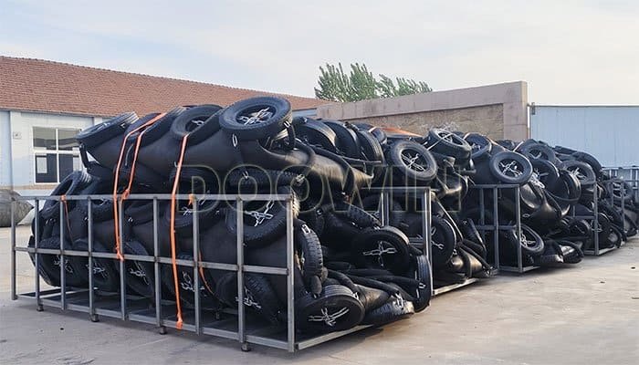deflated-pneumatic-fenders-ready-for-shipping