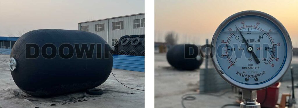 pneumatic-rubber-fenders-hydrostatic-pressure-test-iso-17357